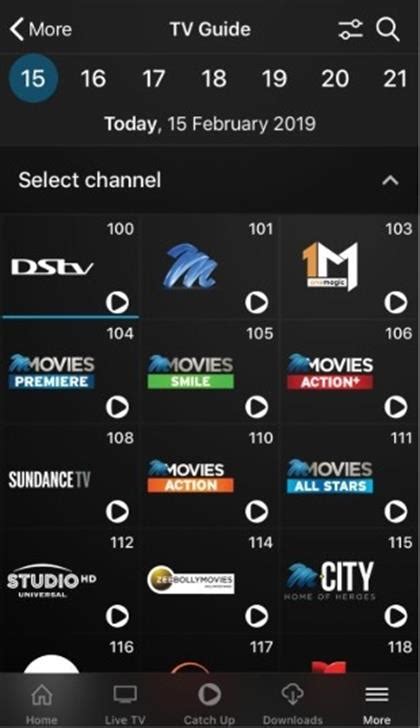 dstv tv guide